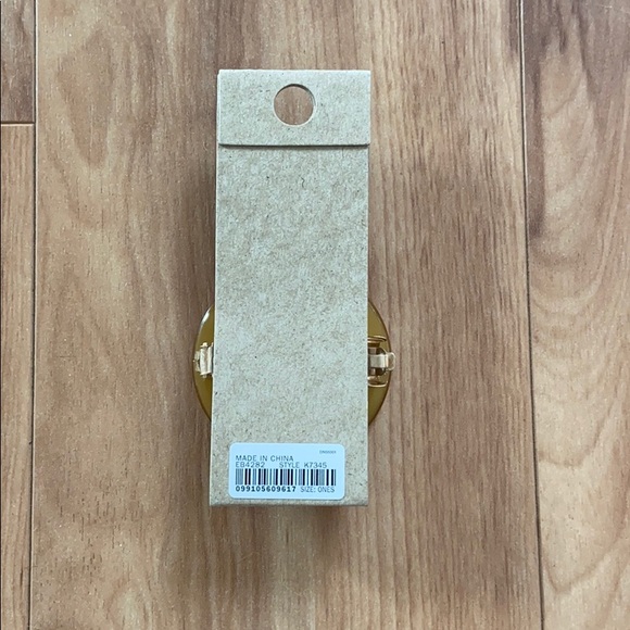 Madewell yellow/orange Acrylic Circle Barrette - Picture 4 of 8